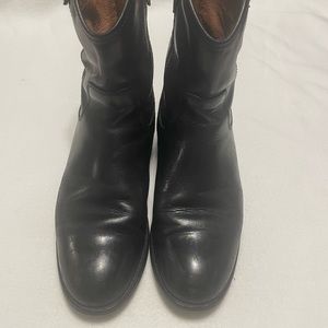 [Frye] Classic Black Leather Boots